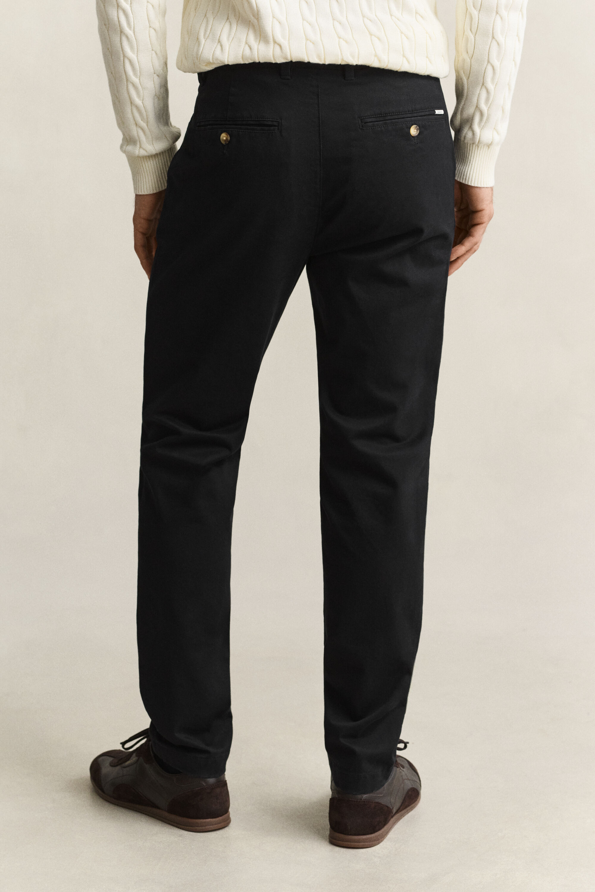 Slim fit klassiske chinobukser