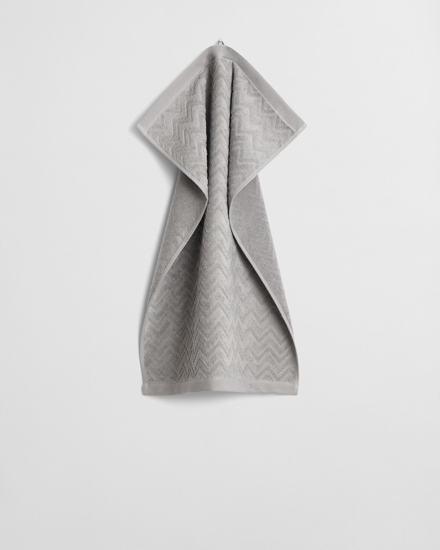 Jacquard sildebensmønstret håndklæde 50X70