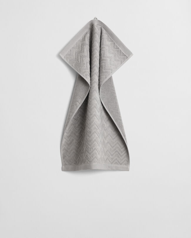 Jacquard sildebensmønstret håndklæde 50X70