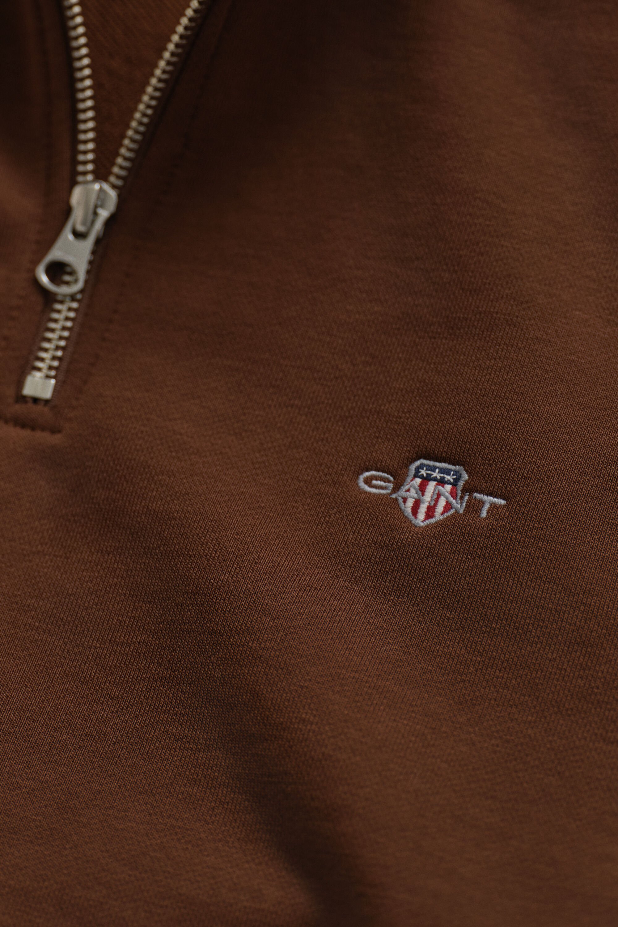 Shield sweatshirt med halv lynlås