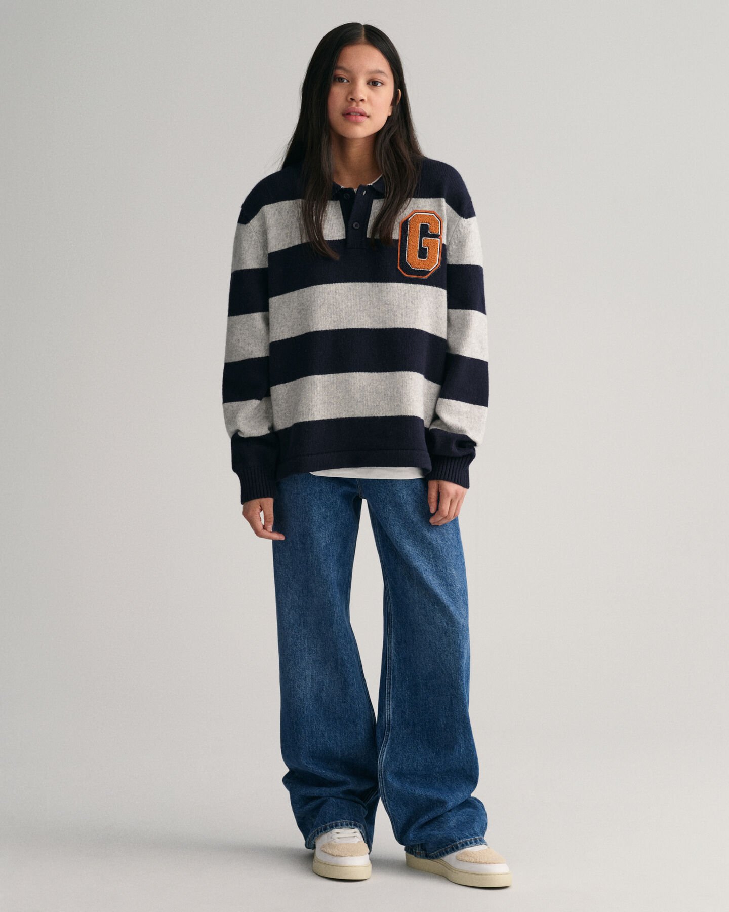 Teen Girls jeans med brede ben