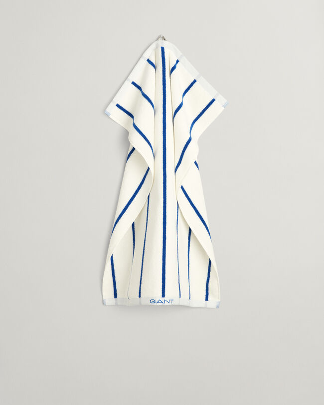 Stribet håndklæde 50x70