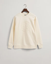 Monogram sweatshirt med crewneck