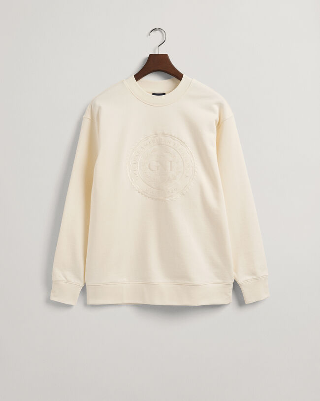 Monogram sweatshirt med crewneck