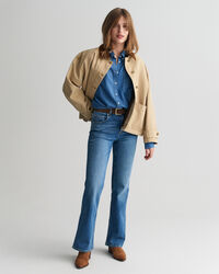 Vasket workwear-jakke