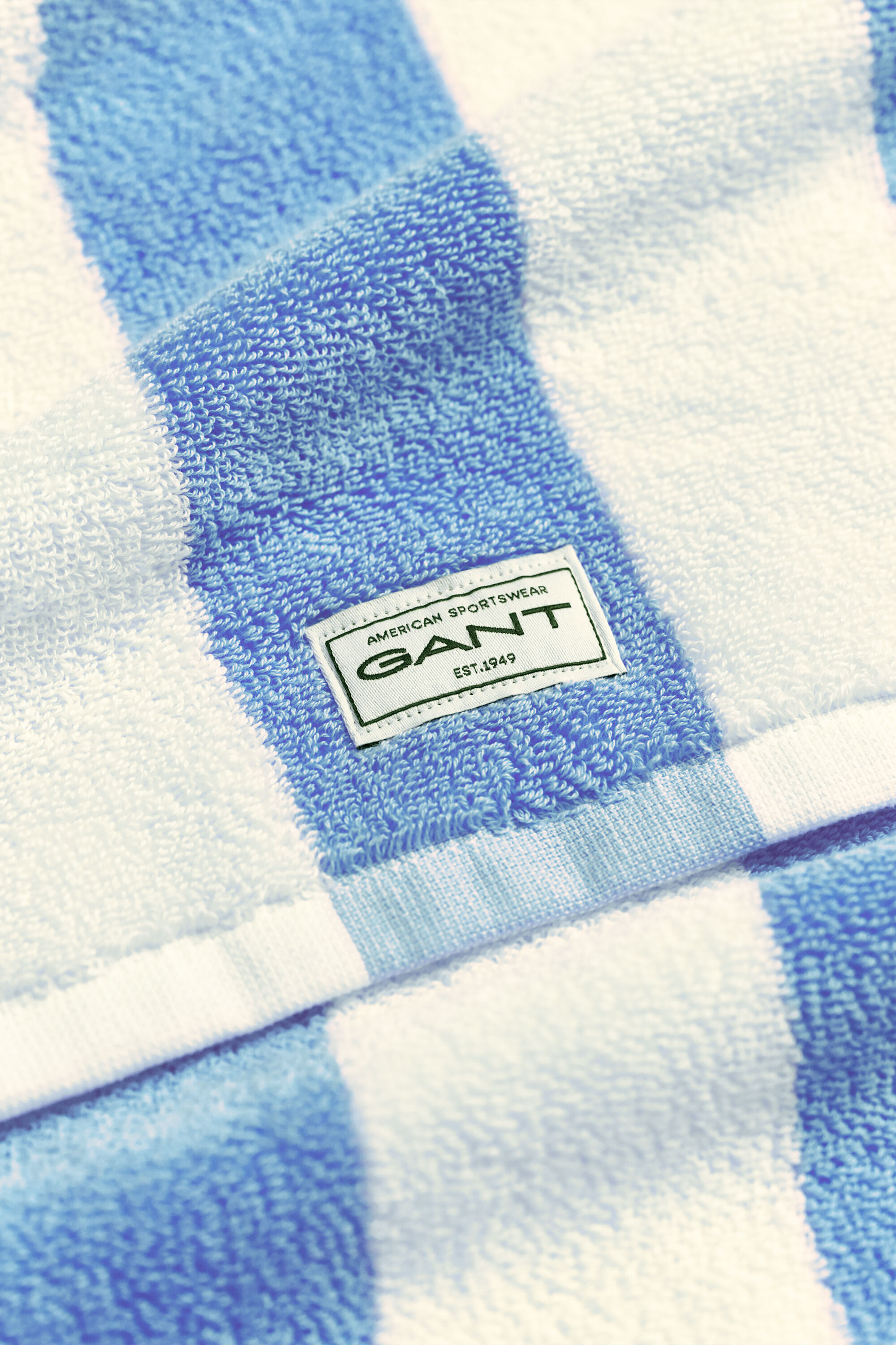 Stribet håndklæde 70x140