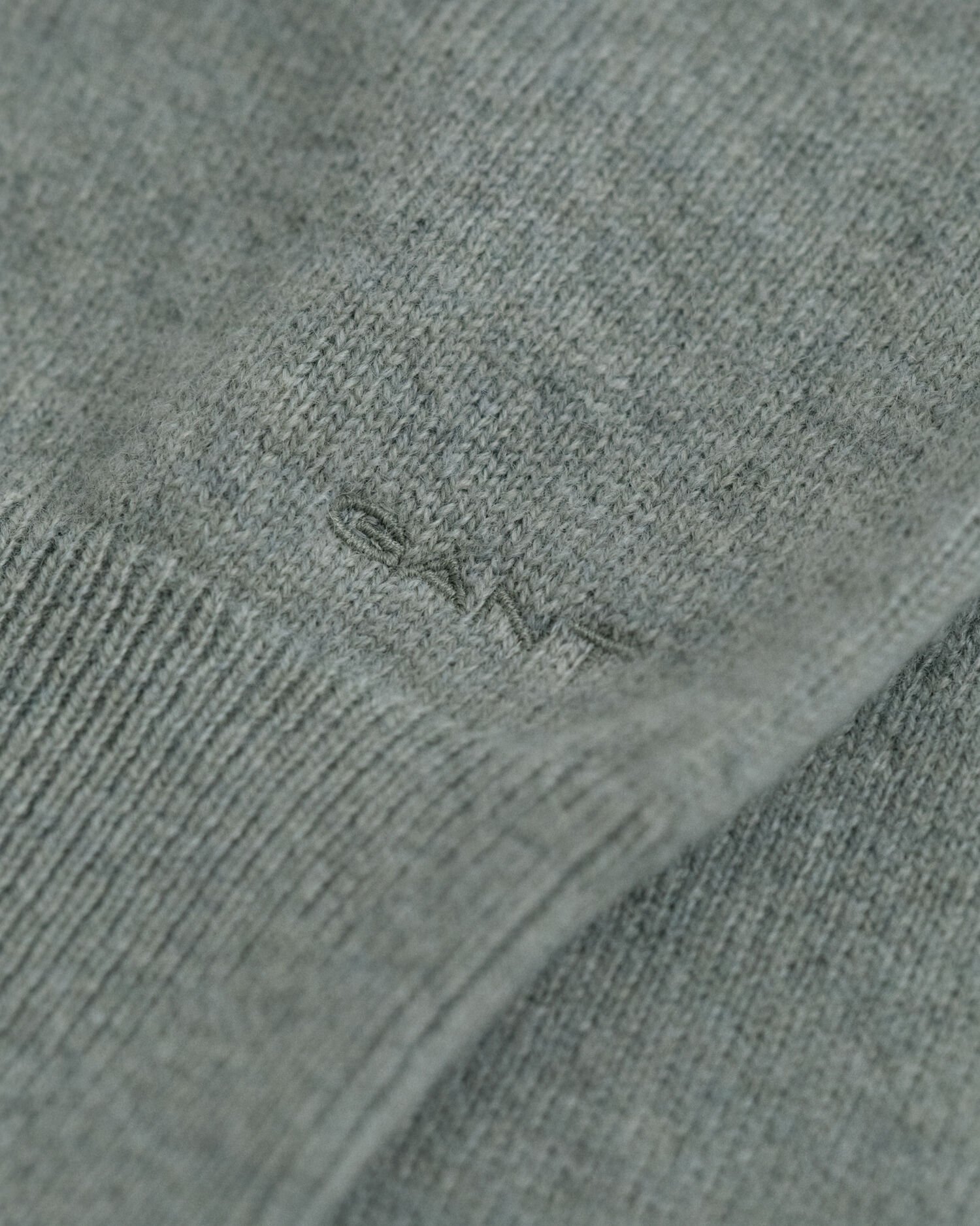 Crewneck sweater i ekstra fin lammeuld