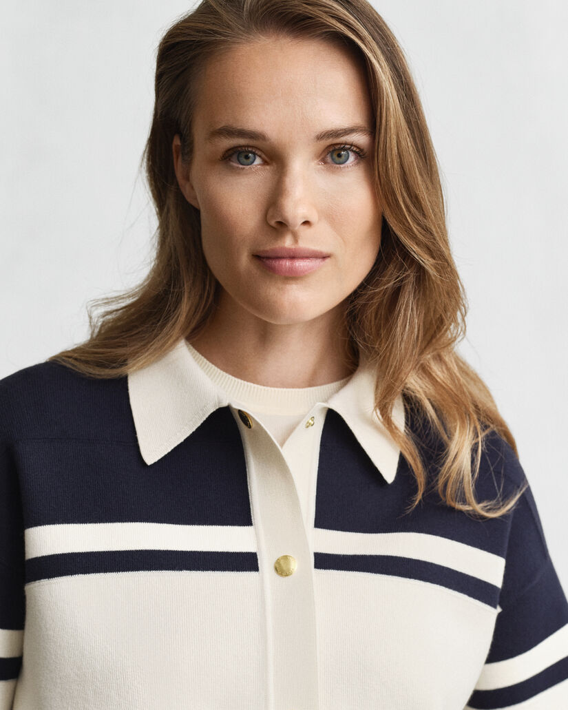 Cardigan med farveblokke