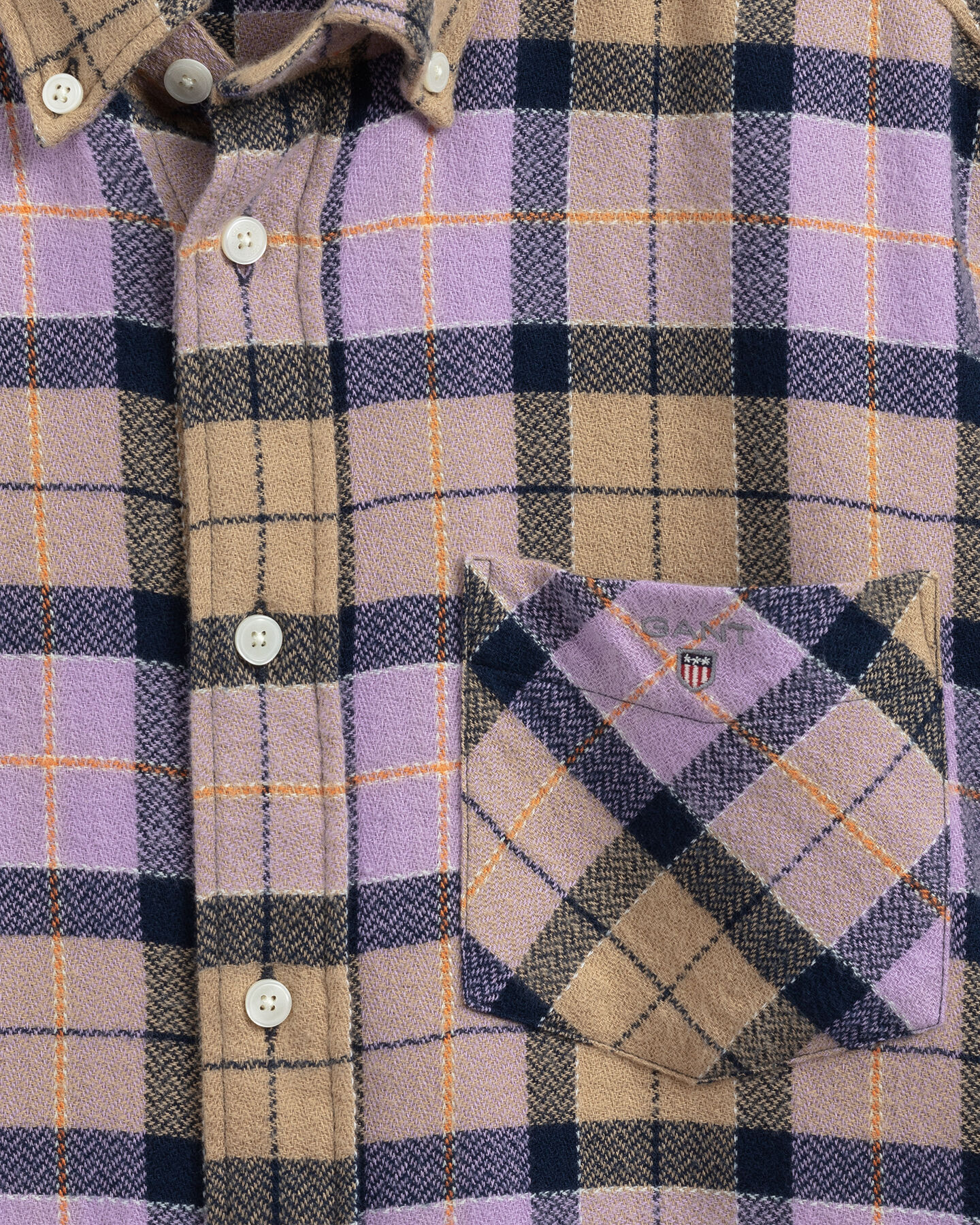 Teens Texture skjorte med tern