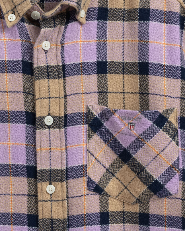 Teens Texture skjorte med tern