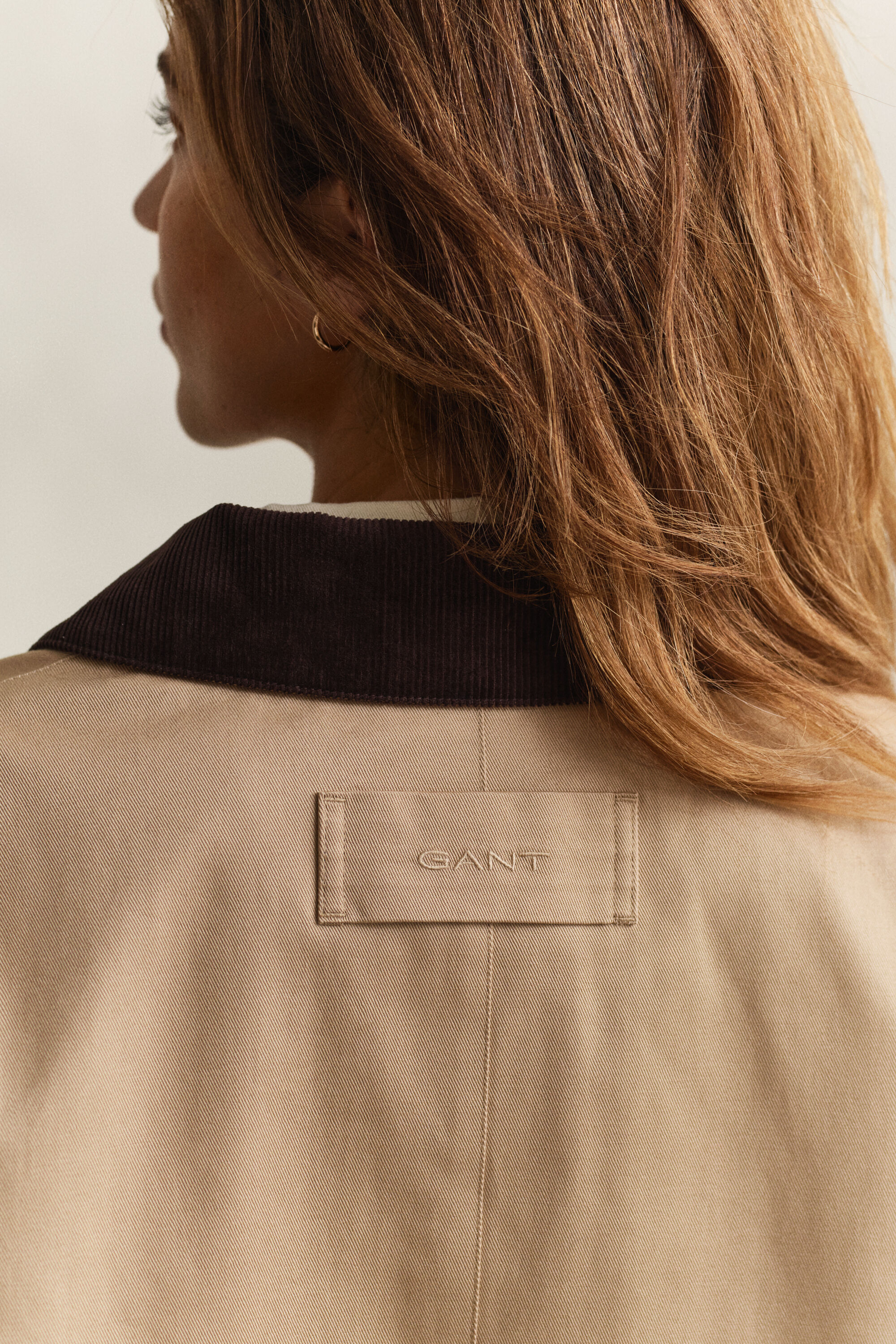 Decker jakke af bomuld