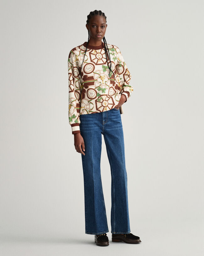 American Luxe sweater med crewneck