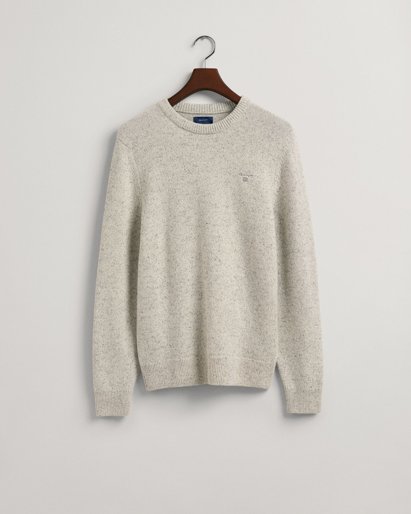 Neps melange crewneck sweater