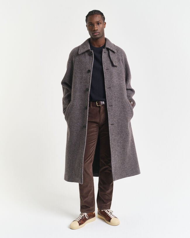 Regular fit jeans af jernbanefløjl