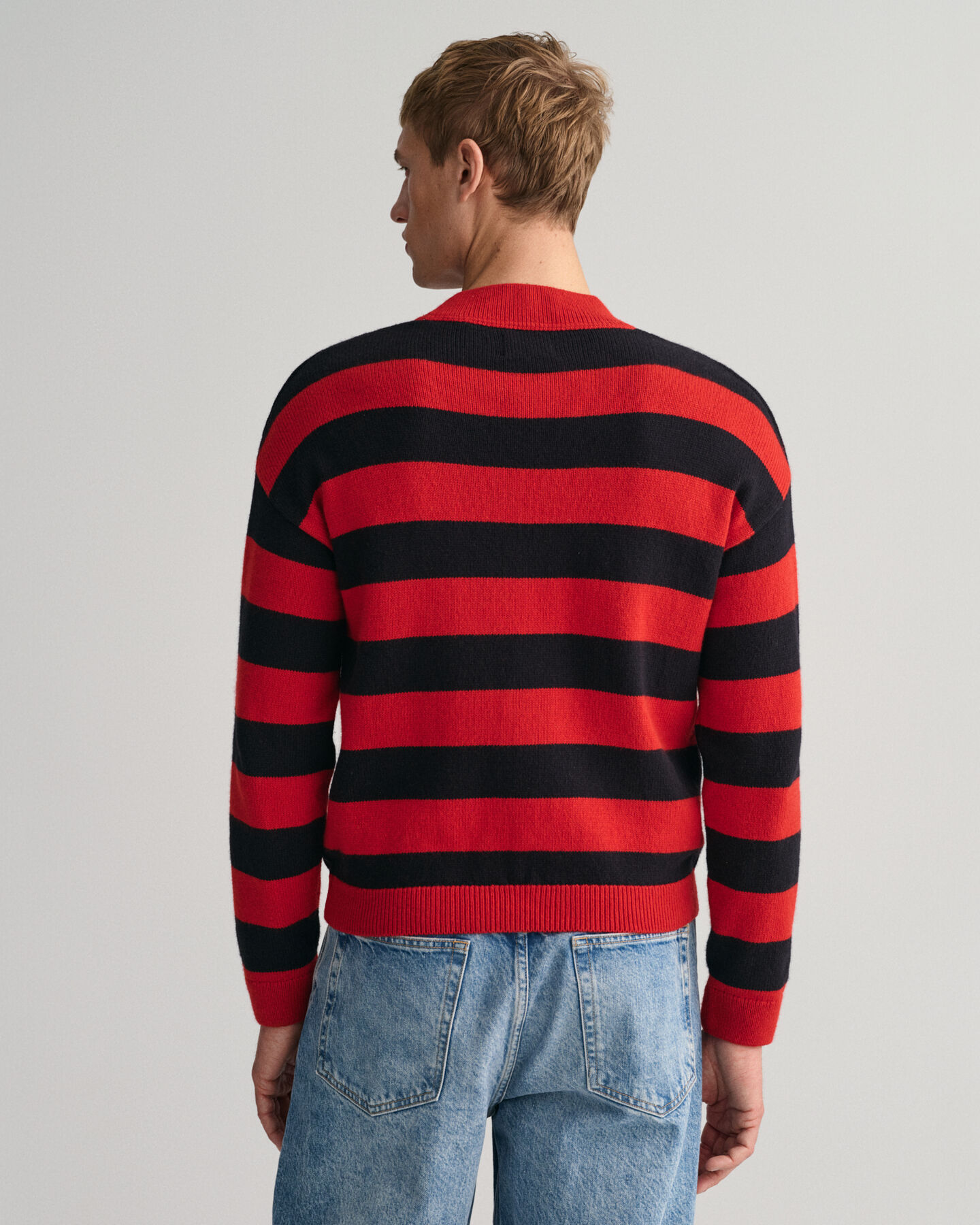 Barstripe crewneck sweater