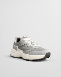 Neuwill sneakers af nylon og ruskind