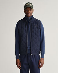 Quiltet Windcheater vest