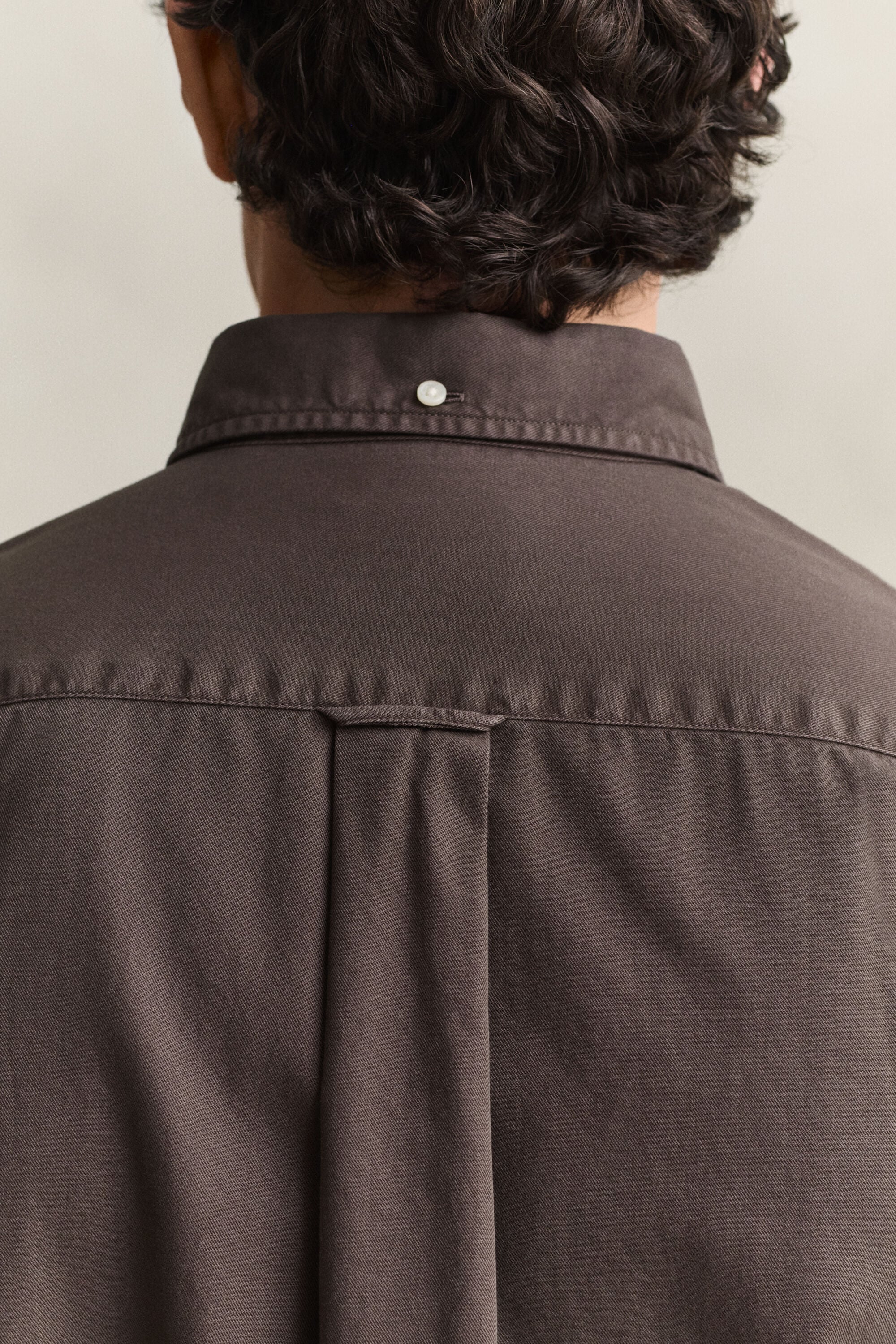 Regular fit skjorte af twill