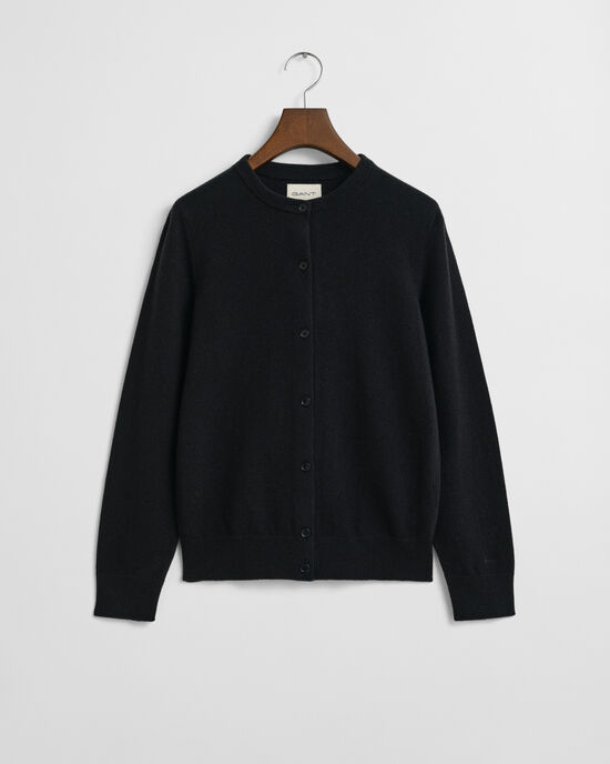 Cardigan af ekstra fin lammeuld