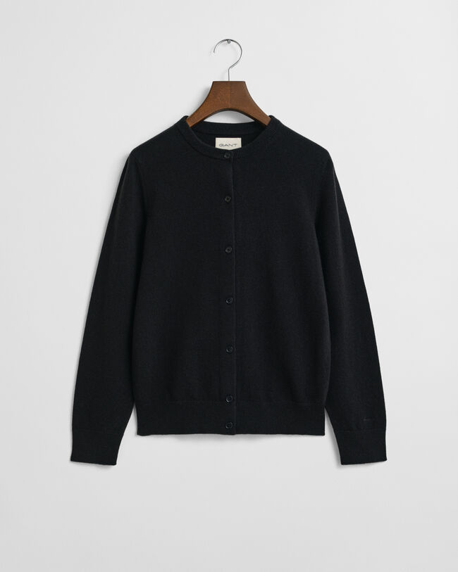 Cardigan af ekstra fin lammeuld