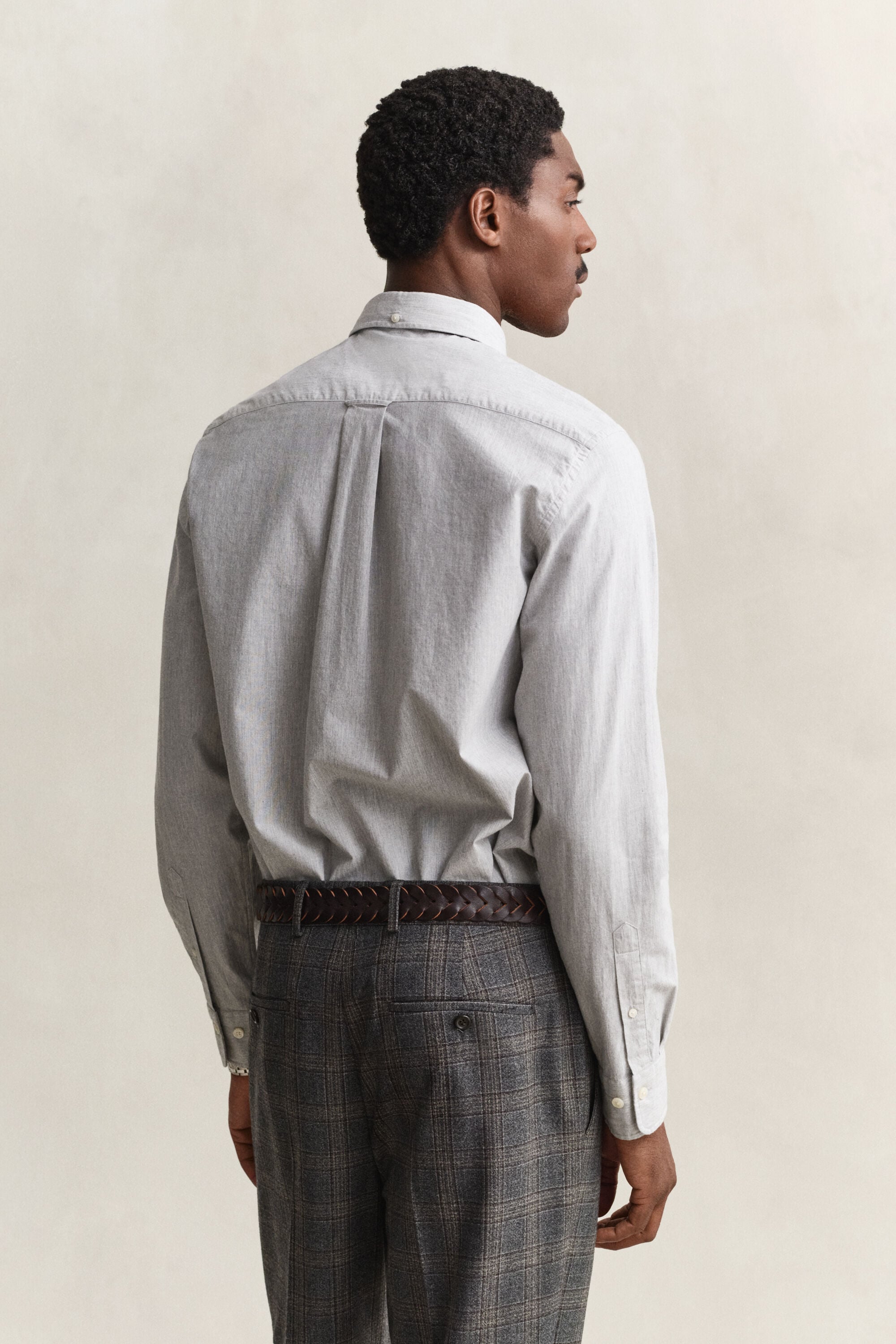 Mélange Archive poplin skjorte