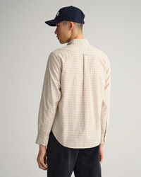 Regular fit Window Check skjorte af twill