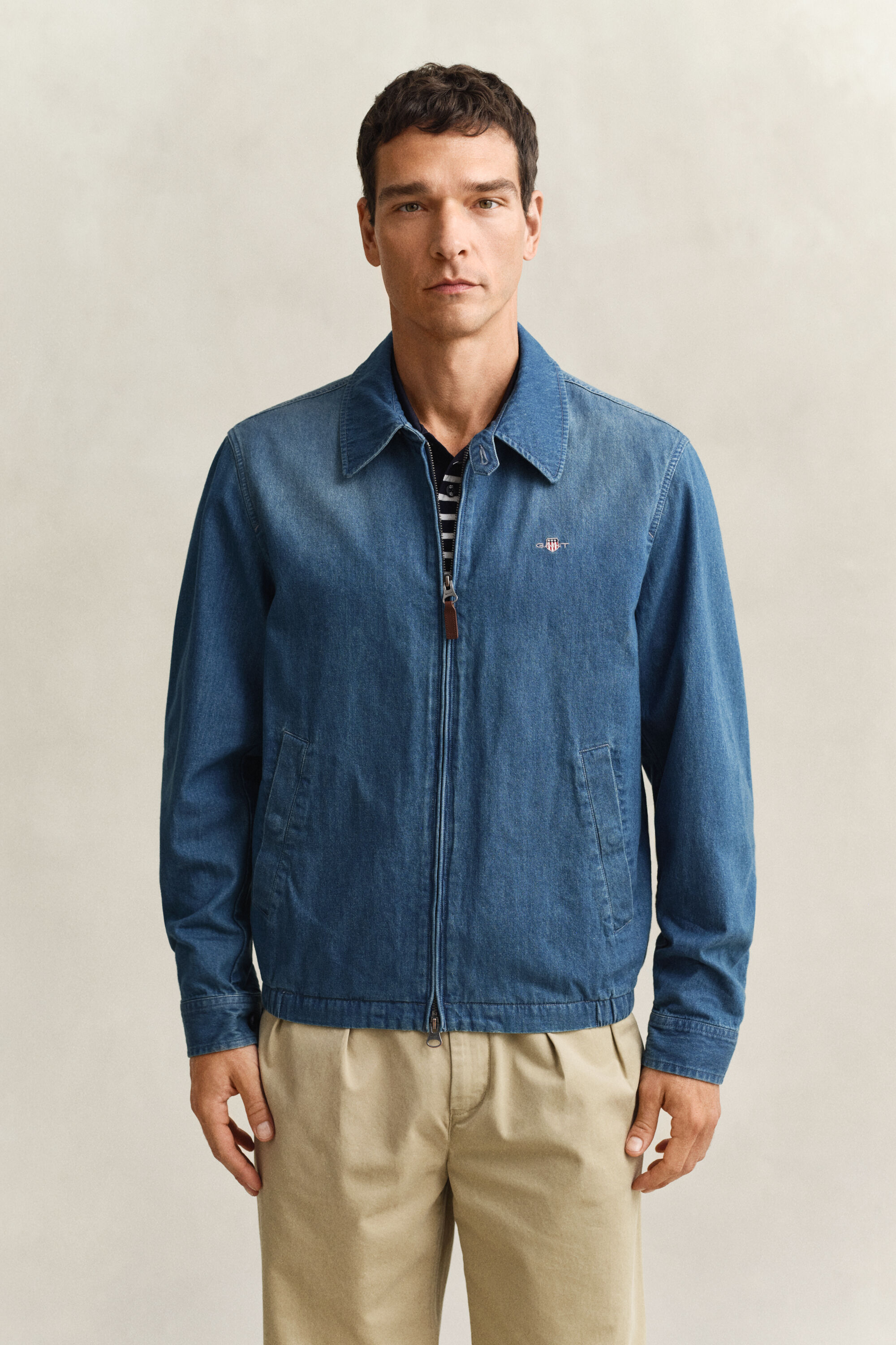 Indigo Windcheater jakke