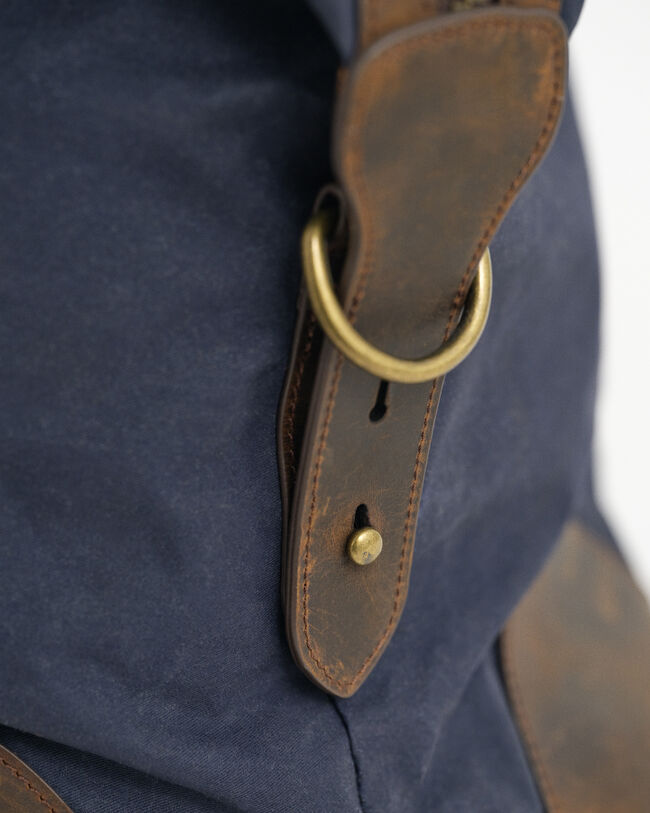 Rejsetaske i vokset bomuld