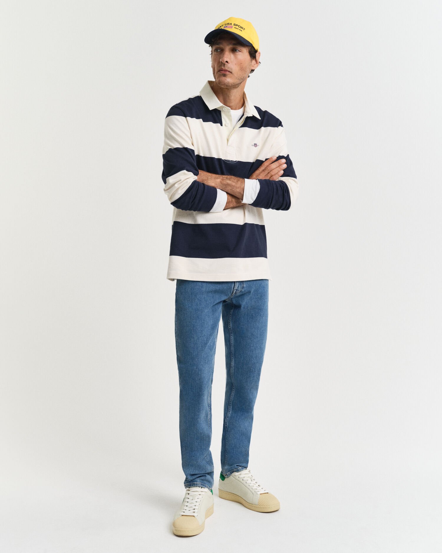 Slim fit jeans i let vask