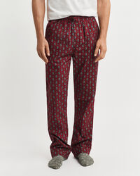 Pyjamasbukser af flannel med paisley-tryk