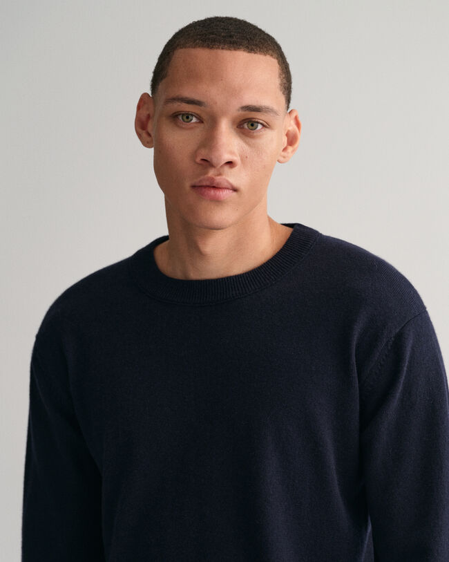 Crewneck sweater af kashmir