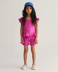 Girls fl&aelig;sede h&oslash;rshorts