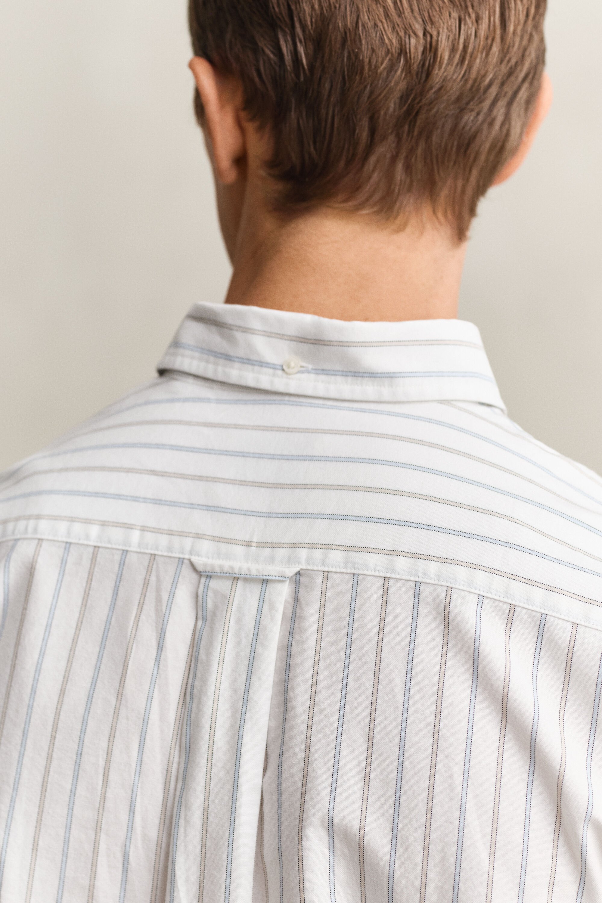 Klassisk Oxford skjorte med striber