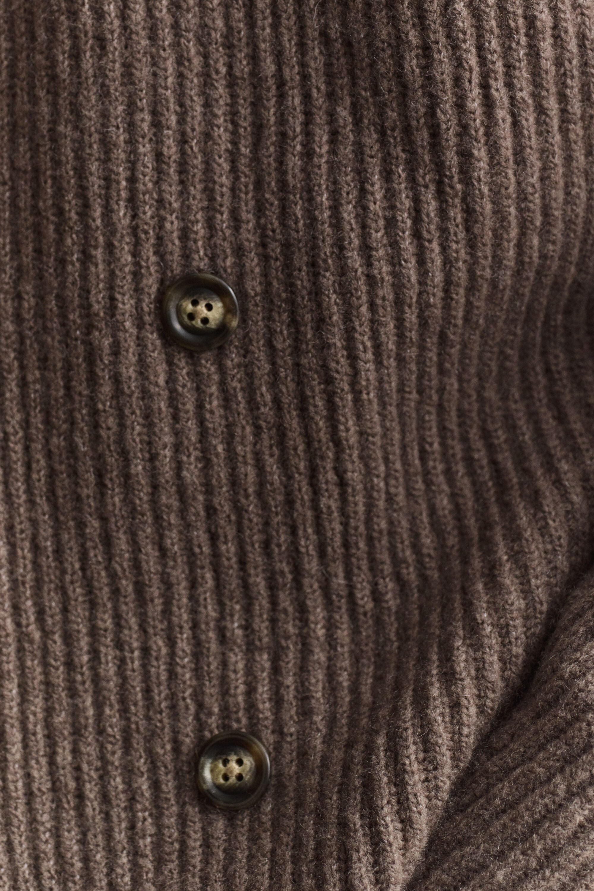 Strikket blazer cardigan
