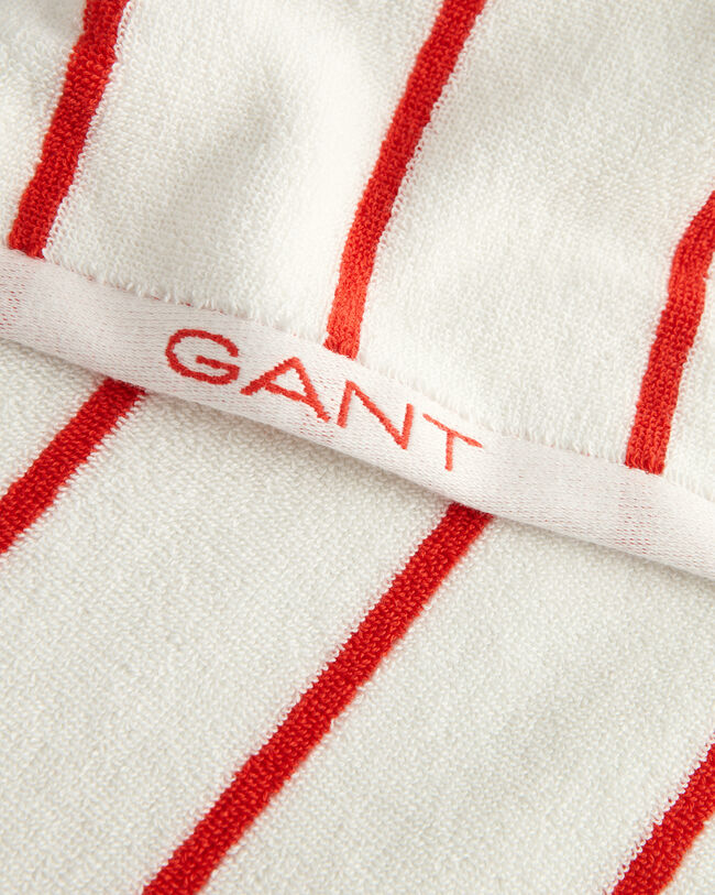 Stribet håndklæde 50x70