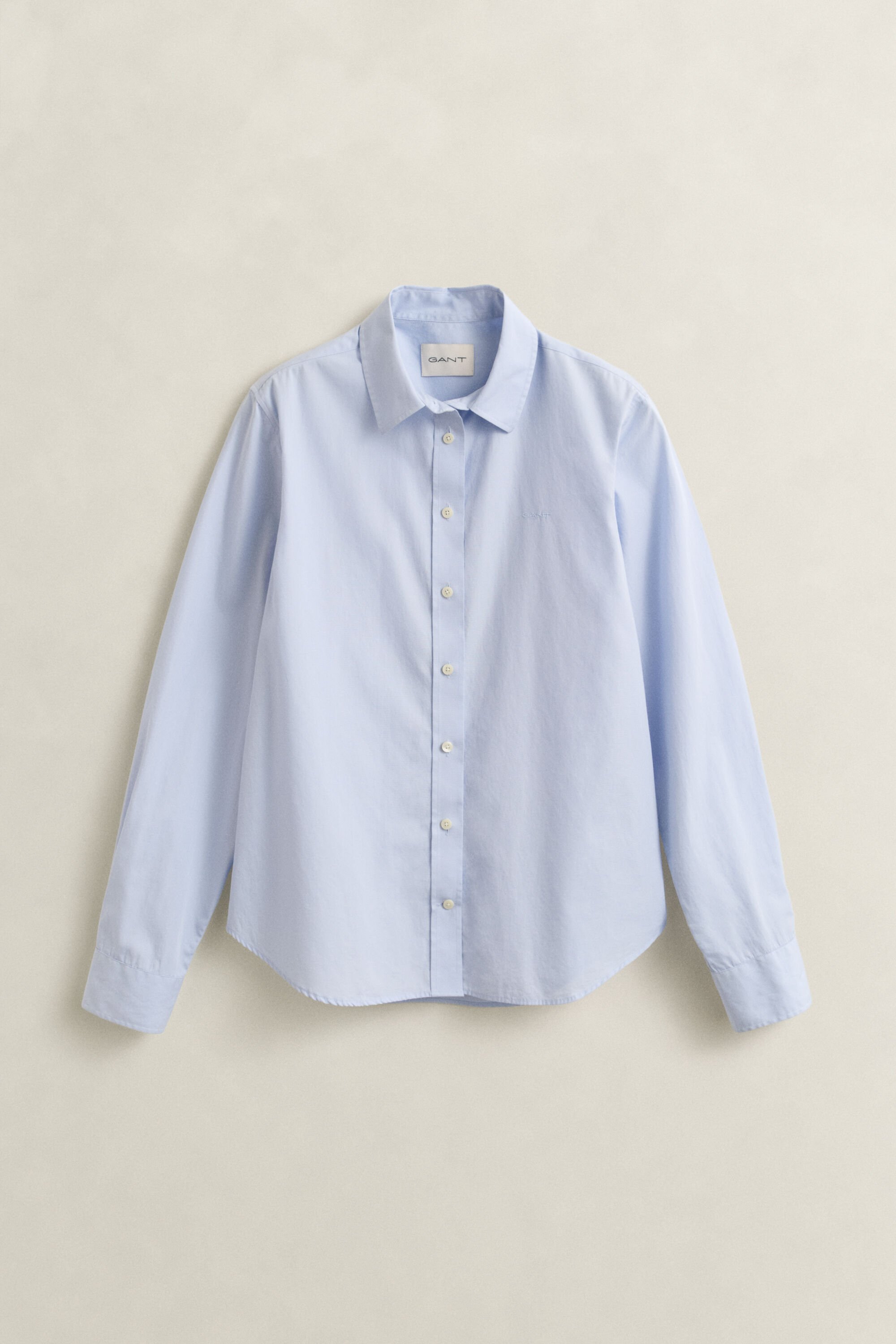Regular fit klassisk poplin-skjorte