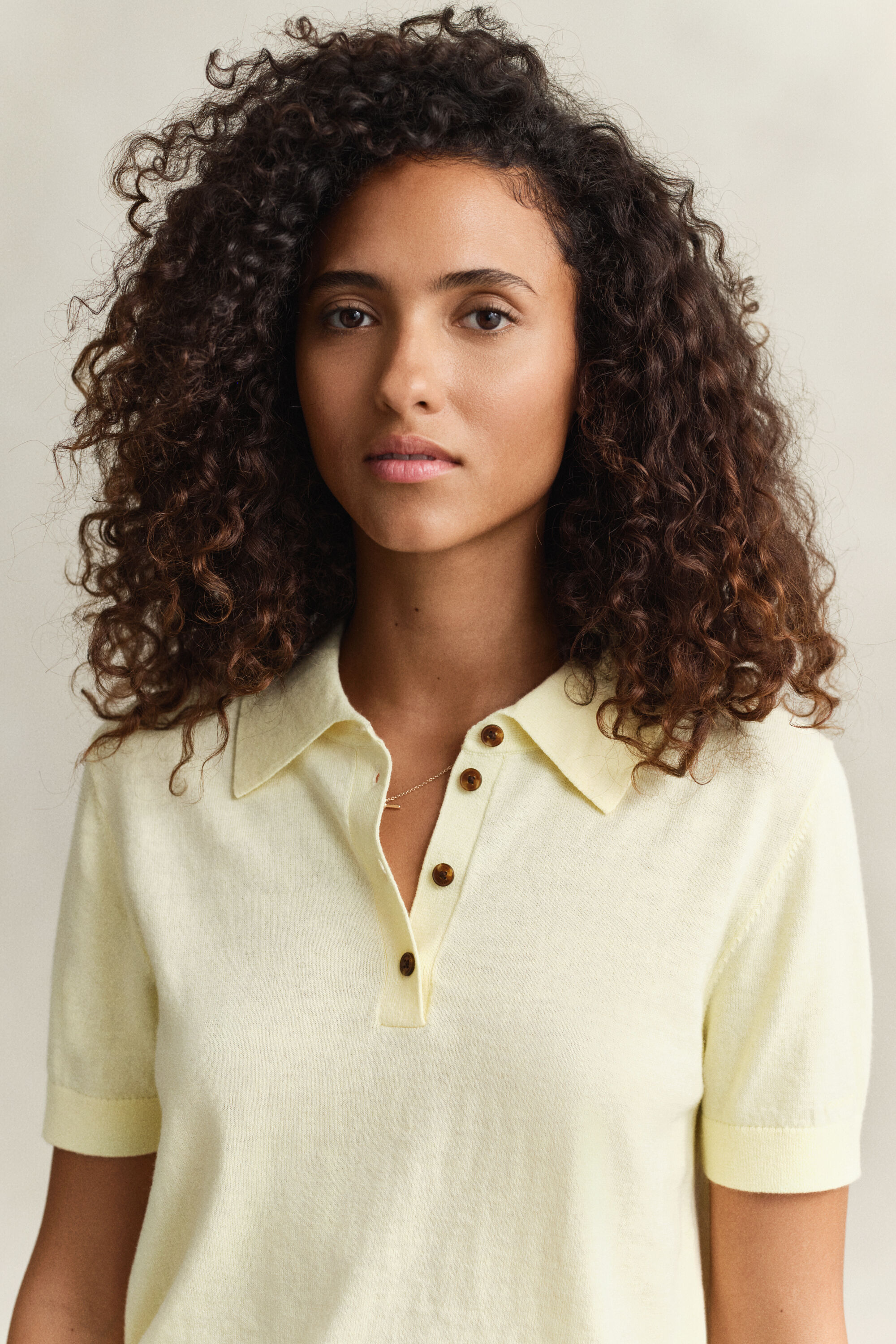 Strikket Rugger med korte ærmer