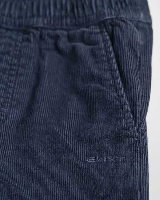 Baby Pull-On-bukser i jernbanefløjl