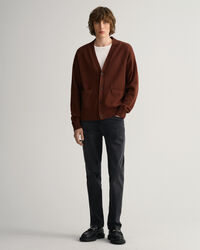 Cardigan af supimabomuld