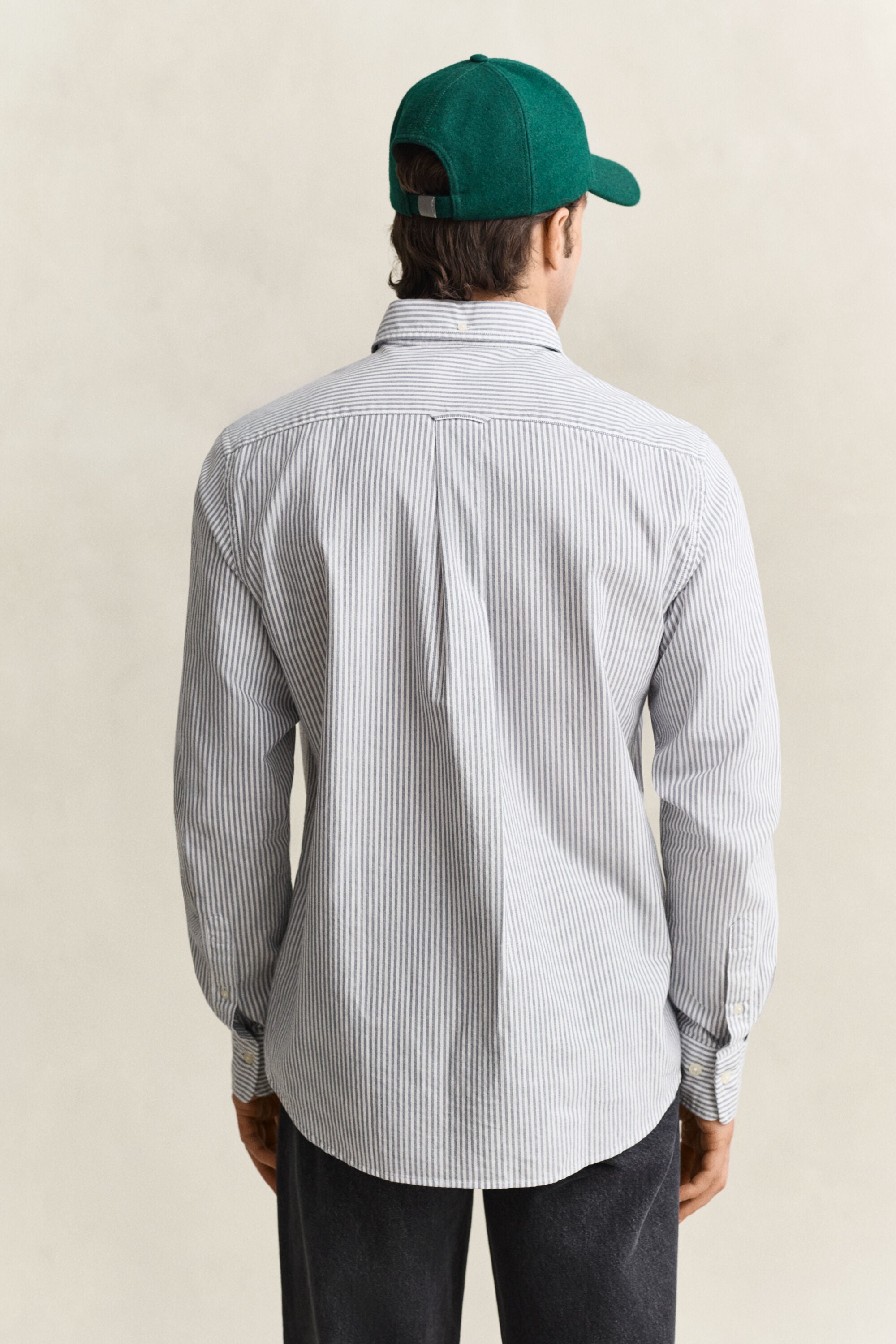 Classic Regular Oxford skjorte med striber