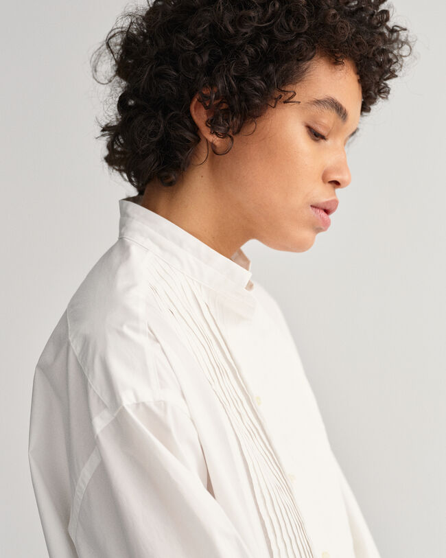 Overdimensioneret skjorte med smalle lægge