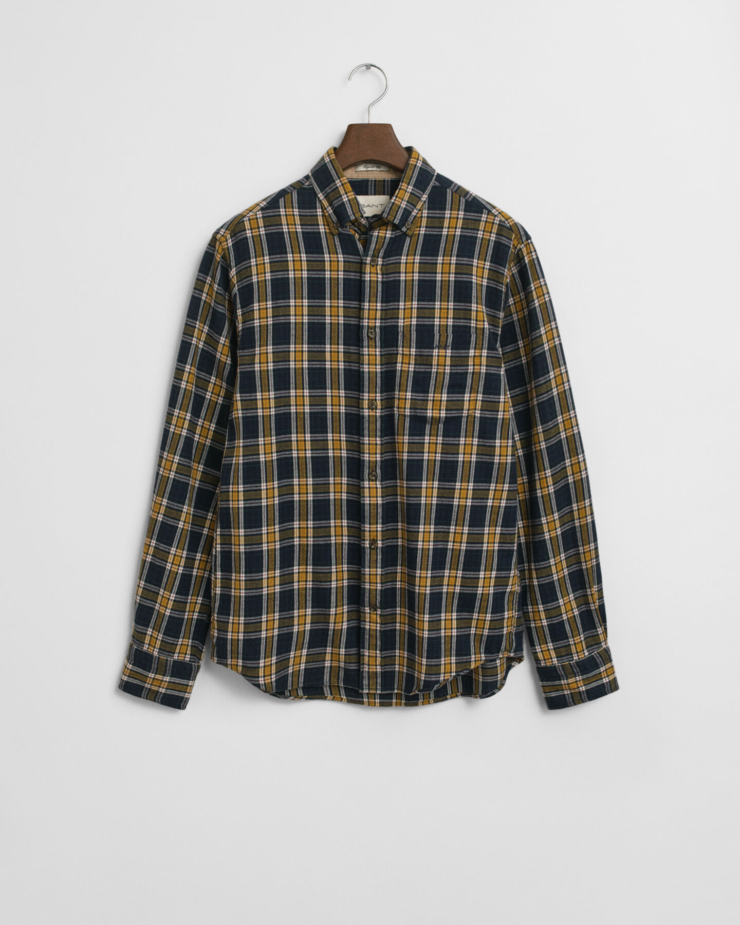 Regular fit ternet Windblown flannelskjorte