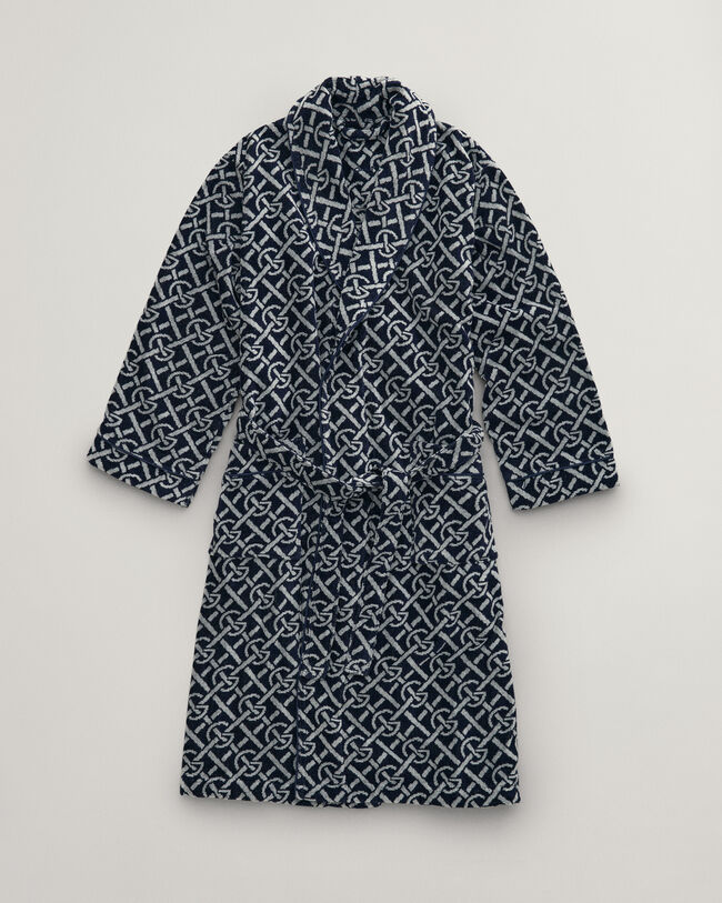 G Patterned badekåbe