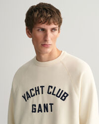 GANT Yacht Club sweatshirt med crewneck