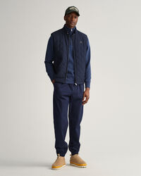 Quiltet Windcheater vest