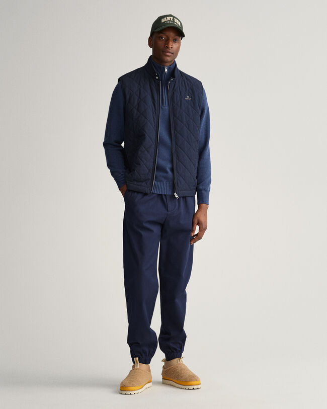 Quiltet Windcheater vest