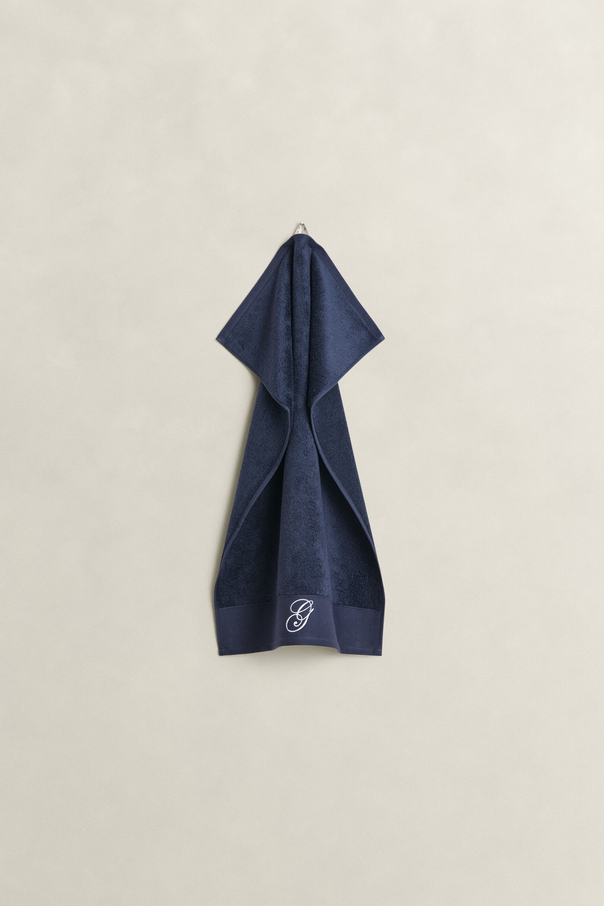 Broderet håndklæde 30X50