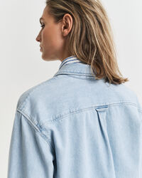 Relaxed fit Pocket Detail denim skjorte