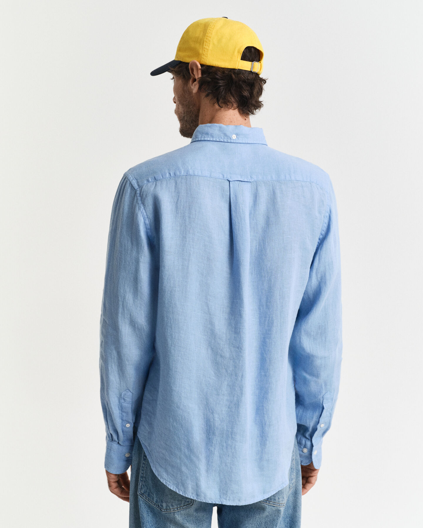 Regular fit garment-dyed h&oslash;rskjorte