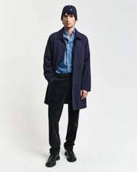Slim fit indigo-skjorte